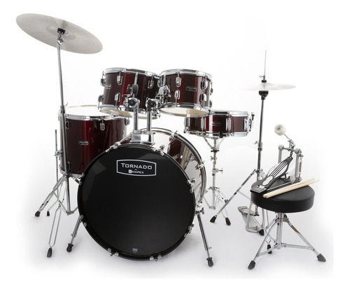 Batería Mapex Tornado 5 Cuerpos