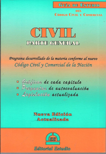 Combo Guia Derecho Civil Parte Gral + Codigo Civil Com Dyf