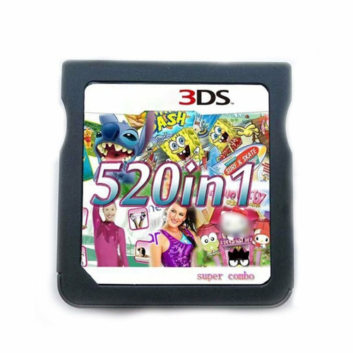 Tarjeta Juegos 520 En 1 Para Nintendo Ds Nds Ndsi Ndsi 3ds 2 Mercado Libre