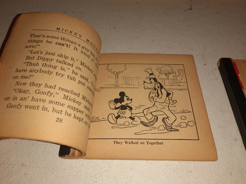 Coleccion 4 Libros Walt Disney Antiguos 1938 Mickey Donald (Usado)