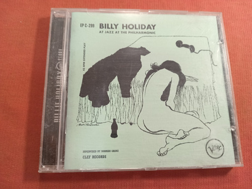 Billi Holiday  / At Jazz At The Philharmonic Vol 1 / Usa B 