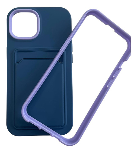 Case Dos En Uno Tarjetero Para iPhone 13 Y iPhone 14