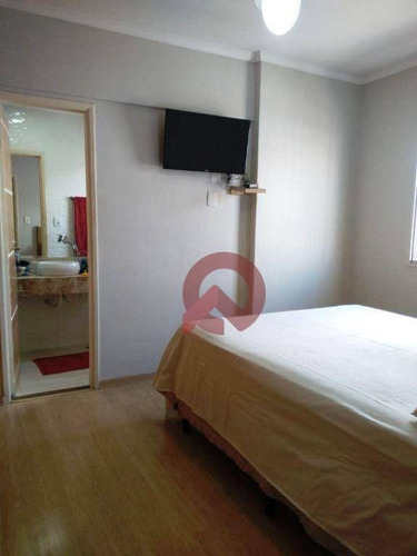 Imagem 10 de 18 de Apartamento Com 3 Dormitórios À Venda, 106 M² Por R$ 385.000 - Vila Guilhermina - Praia Grande/sp - Ap3490