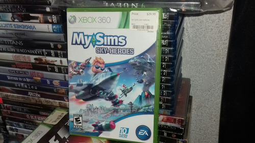 My Sims Sky Heroes De Xbox 360,funcionando.