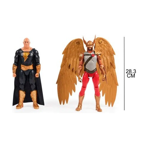 Figuras Black Adam + Hawkman (6064876)