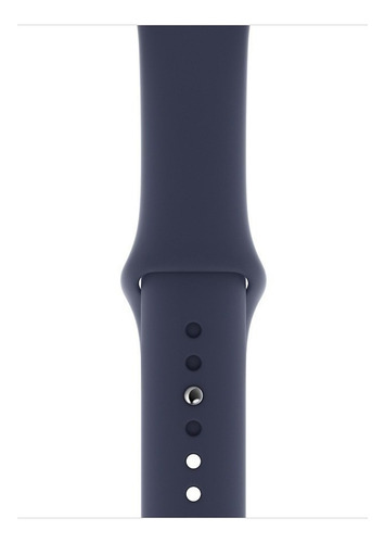 Pulseira De Silicone Para Relógio Smartwatch 42mm 44mm 45mm Cor Azul-escuro