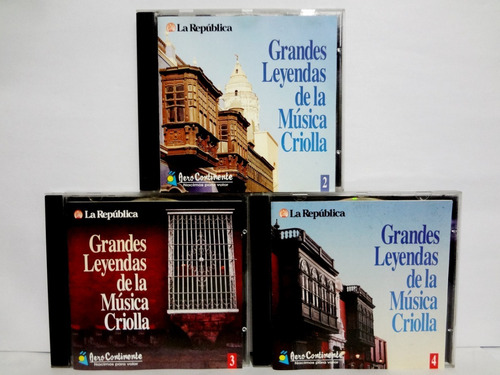 Grandes Leyendas De La Música Criolla Vol 4 1997 Promoway