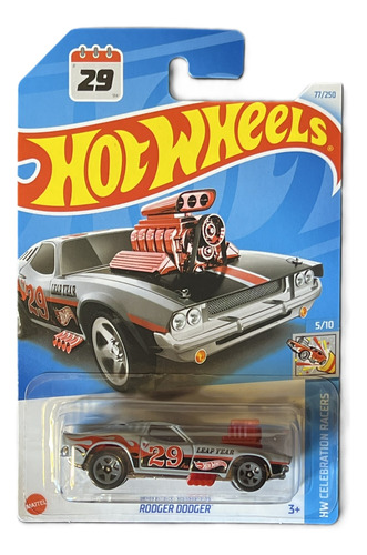 Hot Wheels Rodger Dodger Hw Celebration Racers Hry99