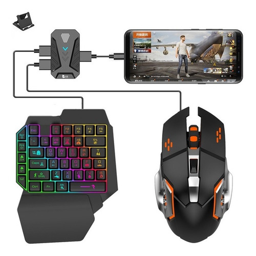 Gaming Combo Pack 4 En 1 Móviles Android & Ios