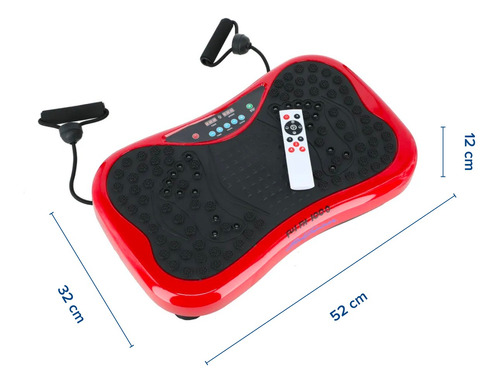 Imagen 4 de 6 de Plataforma Vibratoria Bodytrainer Fullfit 1000 Fitness