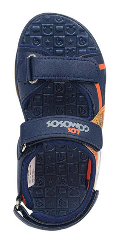Imagen 6 de 8 de Sandalias Crosto Azul Para Niño Los Gomosos