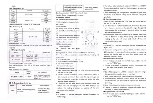 Tester Vc88b Capacitancia Frecuencia Temperatura Pedido Htec