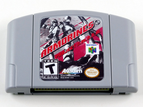 Armorines Project Swarm Nintendo 64 N64