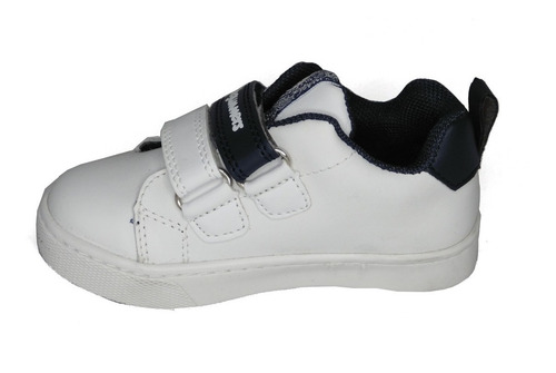 Imagen 5 de 6 de Tenis Bubble Gummers Niño Colección Escolar De Piel Blanco