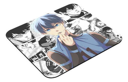 Mouse Pad 23x19cm Anime Manga Blue Lock 