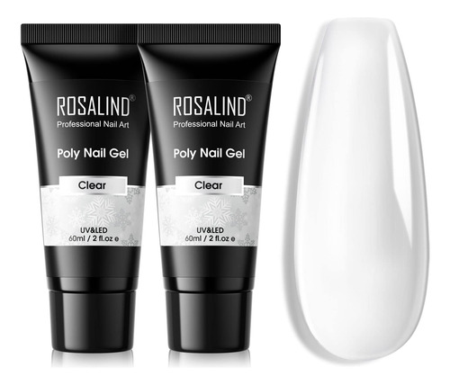 Rosalind Gel De Extensión De Poliéster Acrílico Transpar.