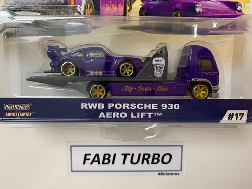 Hot Wheels Team Transport Rwb Porsche 930 Aero Lift