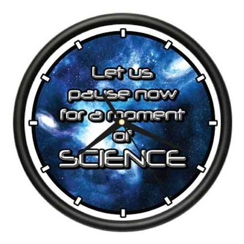 Signmission Science Teacher Reloj De Pared School Class Spac