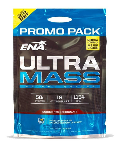 Ultra Mass Weight Gainer 3 Kg Ena