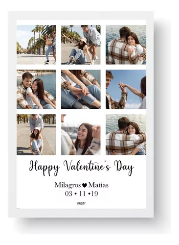 Cuadro personalizado con foto para parejas o amistades - kuadro –