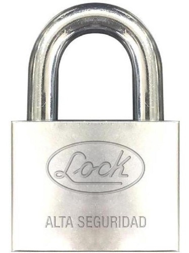 Candado Máxima Seguridad 50mm Nivel 10 Lcac50 Lock Lcac /vc