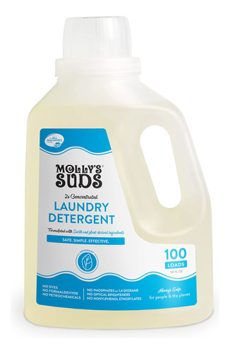 Molly's Suds Detergente Liquido Para Ropa | Jabon Detergente