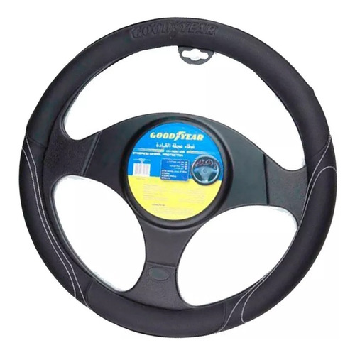 Cubre Volante Para Auto Goodyear Universal 37 A 39cm Calidad