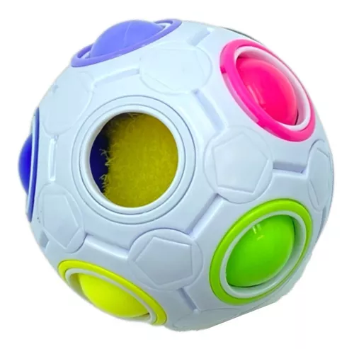 Cubo Mágico Esfera Bola Fidget Toys Puzzle Rainbow Ball Moyu Quebra Cabeça  Bola Arco Iris Mágico Anti Estresse - DengoToys - Brinquedos e Muito Mais!