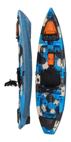 Kayak Hidro2eko Mako 110 Pro Camu Azul - Kayaks Feelfree