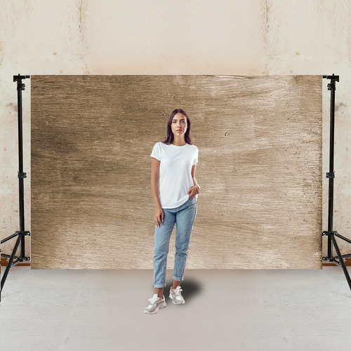 Fundo Fotográfico Textura Backdrop Em Tecido 1,50x2,20m Cor Textura - Ffh473