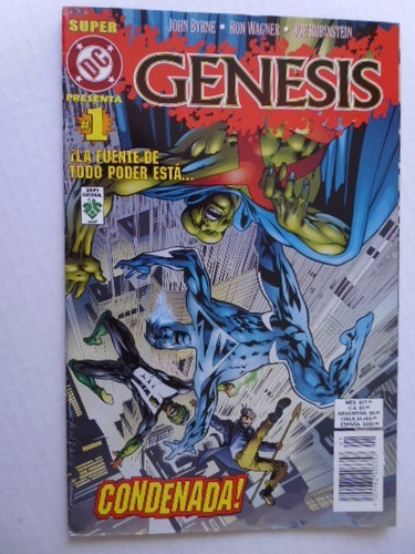 Super Dc Presenta Genesis Nro. 1 En Español Comic En Físico