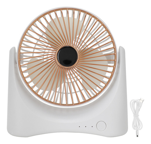 Ventilador De Escritorio Mini Portátil De 3 Aspas Usb Eléctr