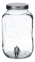 Comprar Dispensador Bebidas Vidrio Vitrolero Agua Vidrio Base 4 Lt Color Transparente