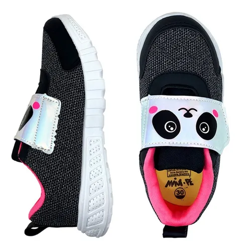 T nis Infantil Feminino Led Panda As328 R 99 99