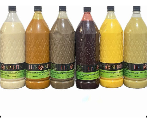 Pulpa De Fruta Concentrado De 2 Litros Pack 2 Pzas