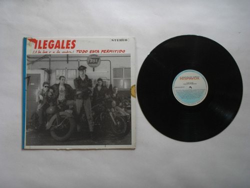 Lp Vinilo Ilegales A La Luz Todo Esta Permitido Venezu 1981