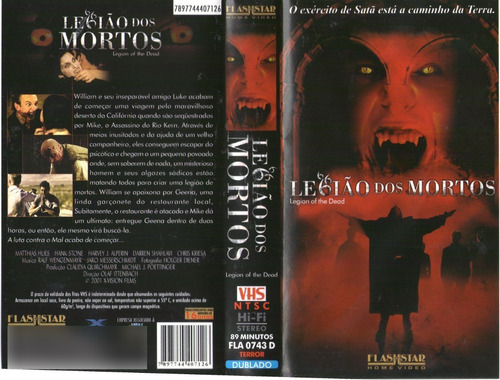 A Legião Dos Mortos - Dublado - Consulte Filmes De Terror (Usado)