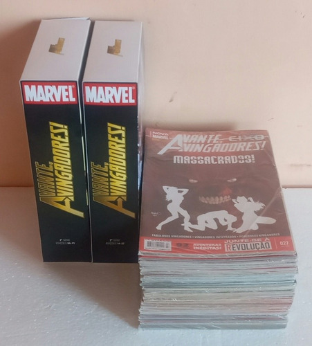 Avante, Vingadores! 2ª Série/panini - In Box Completo 28 Hq