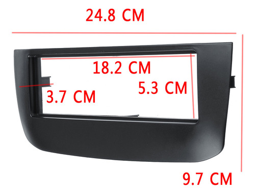 /para Marco De Radio Estéreo De Coche De 1 Pulgada For