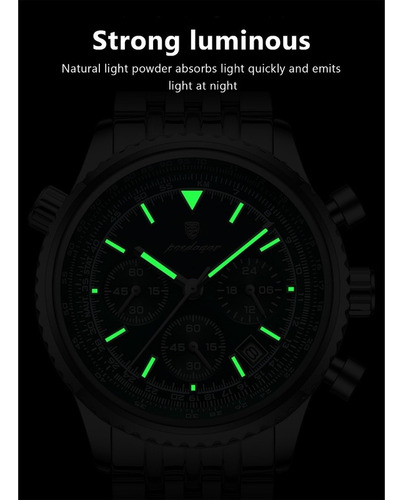Reloj Deportivo De Cuarzo Para Hombre Acero Inoxidable