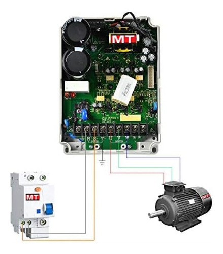 Monstech Variable Frequency Drive Vfd Ac 220v (2.2) Kw (3) H
