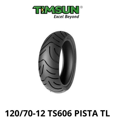 Llanta Timsun 120/70-12 Ts606 Pista Tl Delantera Bws 125