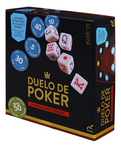 Juego De Mesa Novelty Duelo De Poker Suerte Y Estrategia