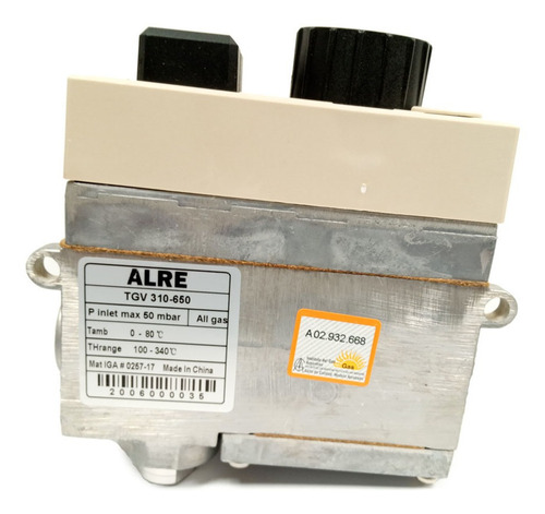 Imagen 1 de 4 de Válvula Termostática Tipo Minisit Horno Alre Tgv 310 650