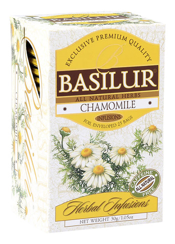 Chamomile (manzanilla) | 25 Bolsitas Basilur