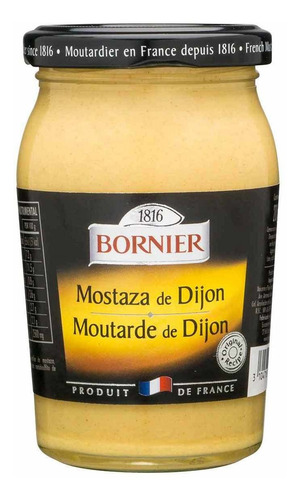Mostaza De Dijon Bornier 210g