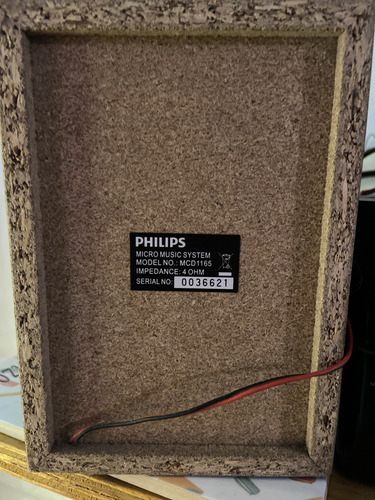 Equipo De Audio Philips 2.1 Con Subwofer, Lector De Dvd (Usado)