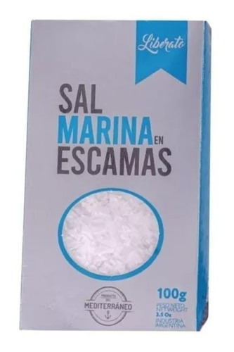 Sal Marina En Escamas 100gr Liberato