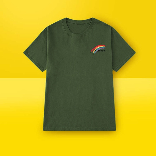 Camiseta Con Cuello Redondo, Ajustada, Algodón, Color Liso,