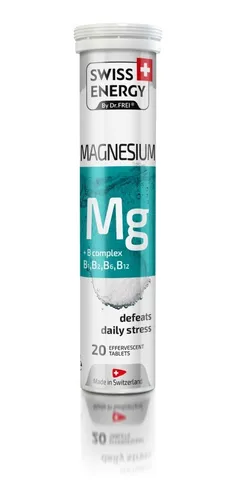 comprar Magnesio + Complejo B Efervescente Swiss Energy